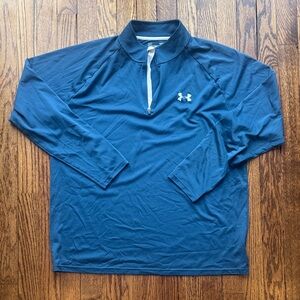 Under Armour Navy Quarter-Zip Pullover